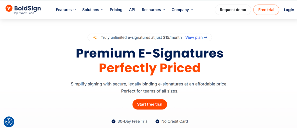 BoldSign — Best for Developers & API-First Teams