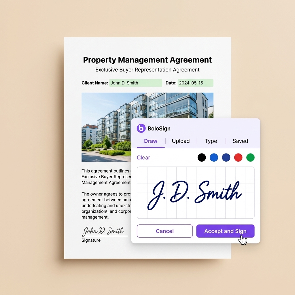 eSignature for Property Management by BoloSign