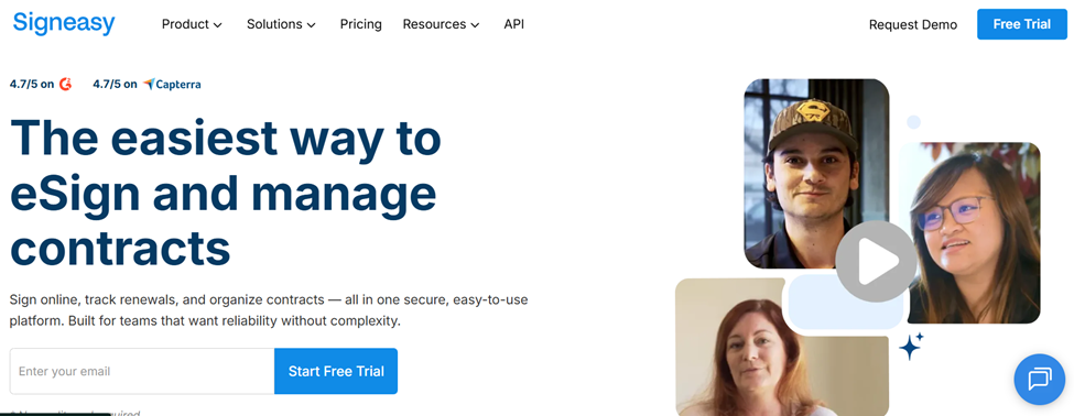 Signeasy — Best for Fast-Growing Companies