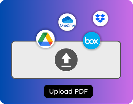 Step 1 image to illustrate how to eSign Vendor contracts - Upload your vendor contracts in BoloSign's tutorial